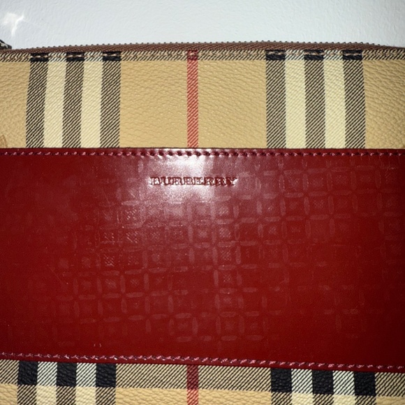 Burberry London Hand Bag Brown - Picture 3 of 6